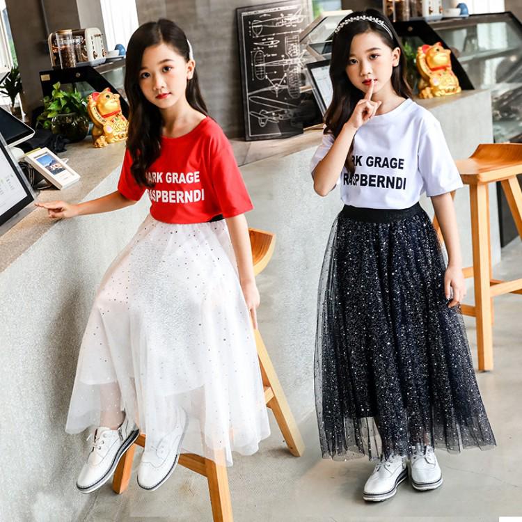 girls chiffon skirt