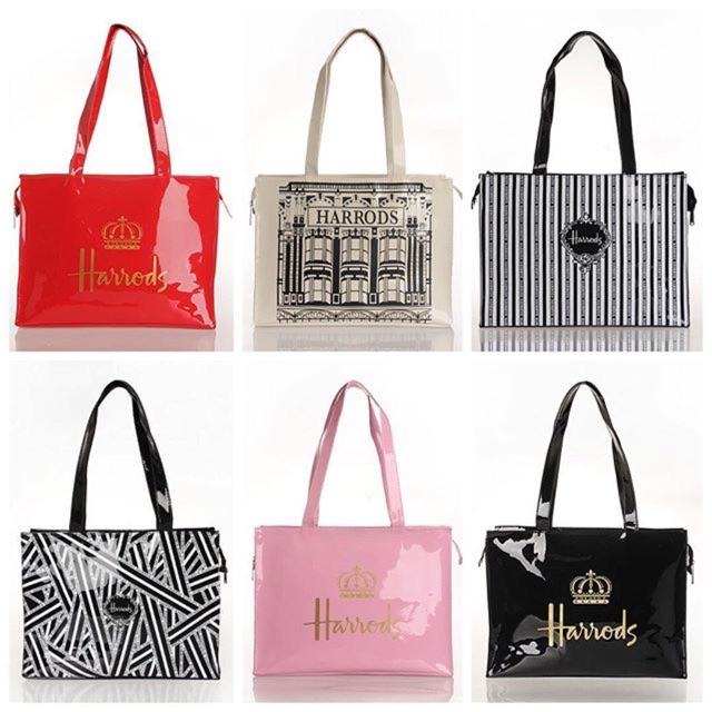 Harrods Shopper Large Shopper Tote Bag | Shopee Malaysia