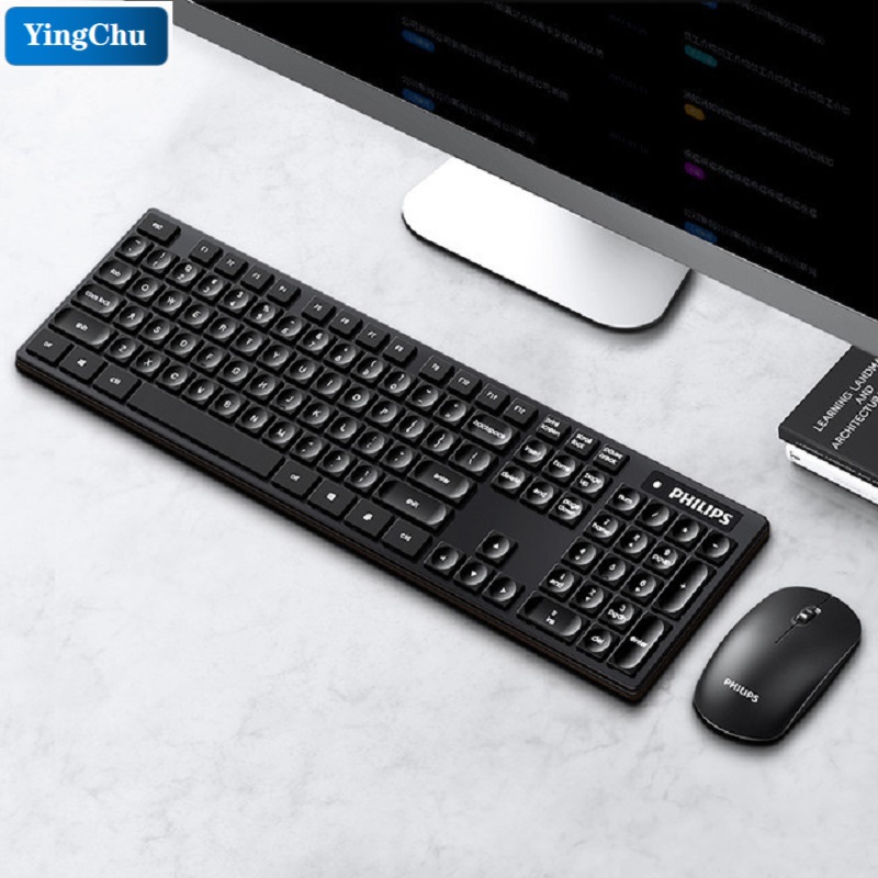 Philips wireless keyboard and mouse, 2.4G ultra-thin ...