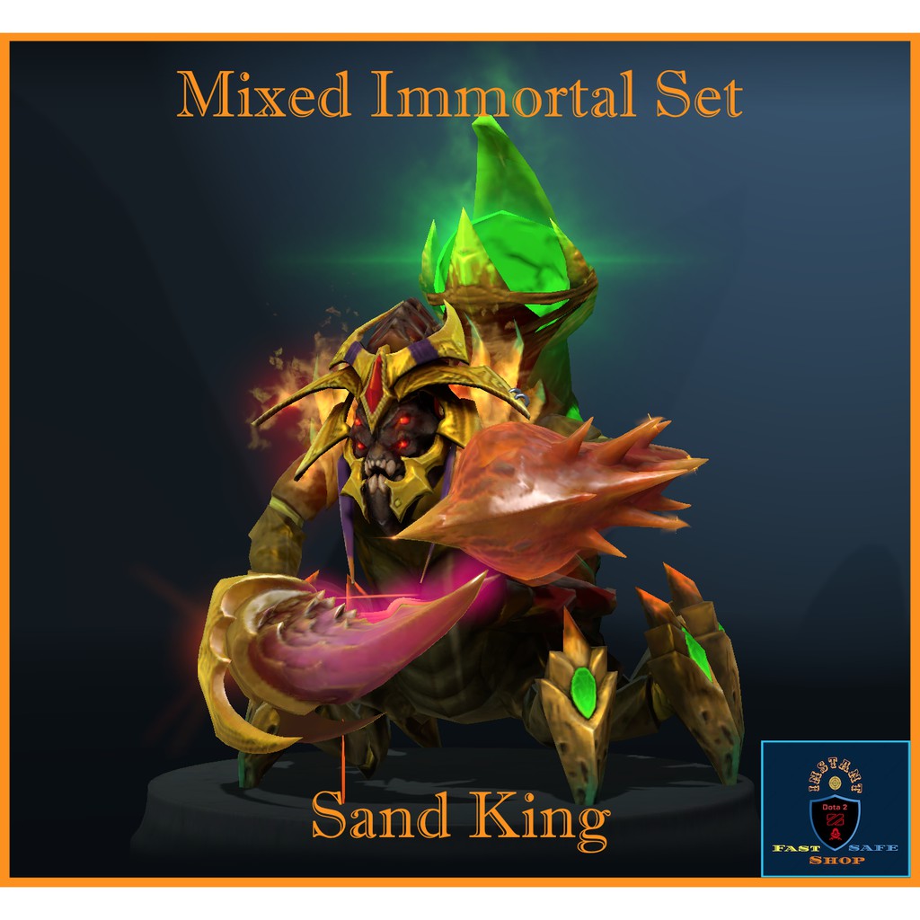 Dota 2 Sand King Mixed Immortal Set Shopee Malaysia