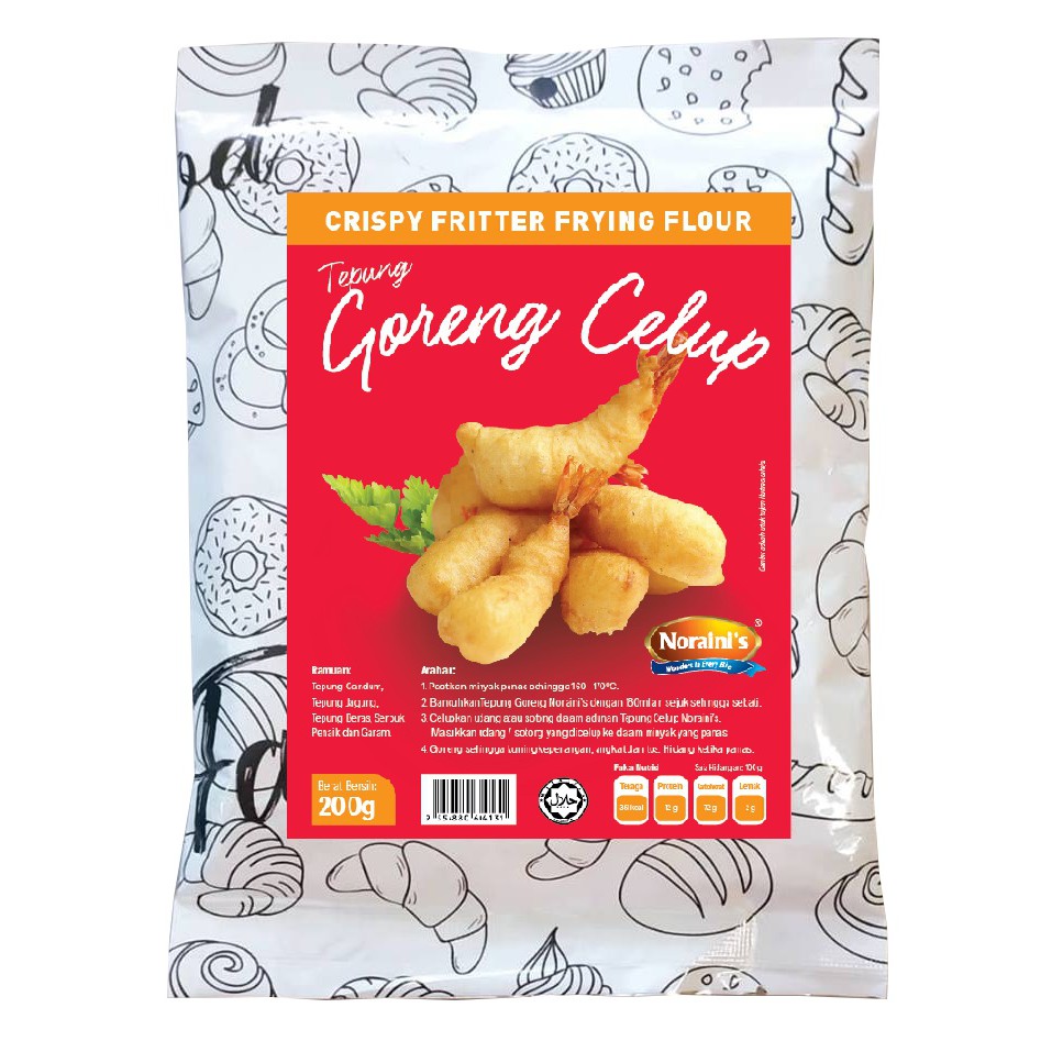 NORAINI'S TEPUNG GORENG CELUP 200GM  Shopee Malaysia