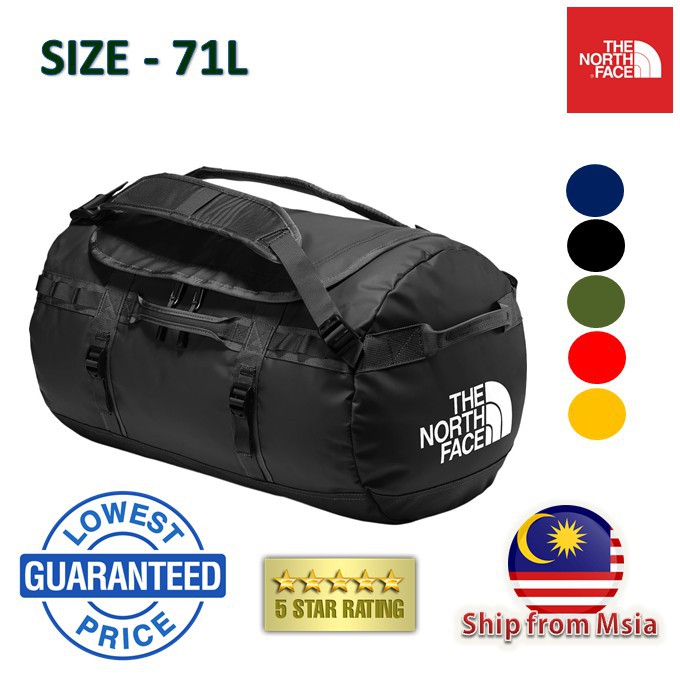 Ready Stock Msia The North Face Duffel Bag Large Size 71l Shopee Malaysia