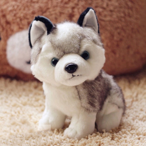 giant stuffed husky