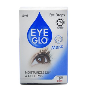 [Use with Contact Lens] Eye Glo Moist 10 ml Ubat Mata 