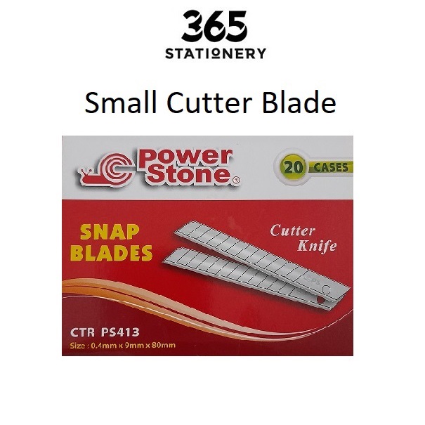 PS413 Power Stone Small Snap Blade ( 5's/tube ) Shopee Malaysia