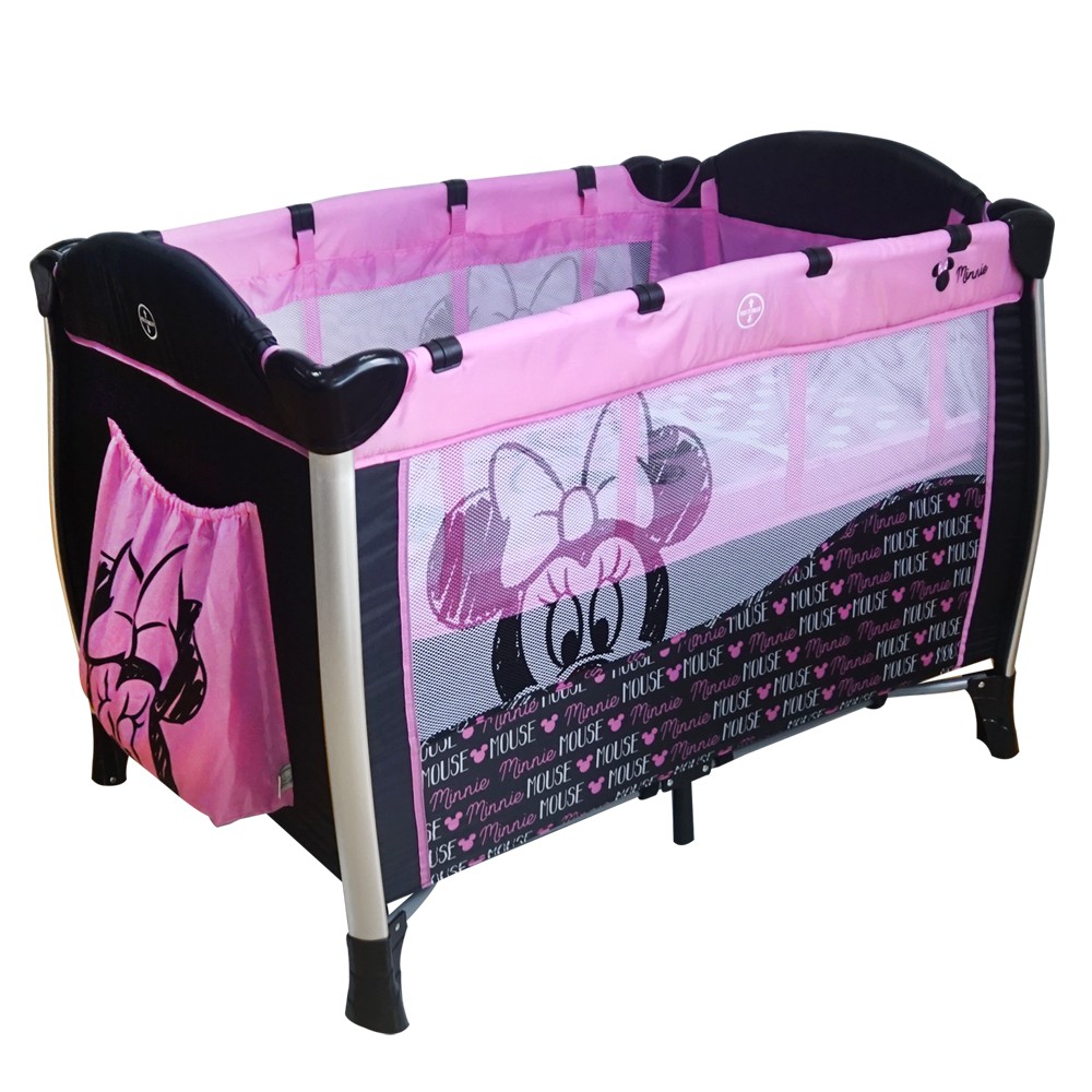 minnie mouse playpen with bassinet