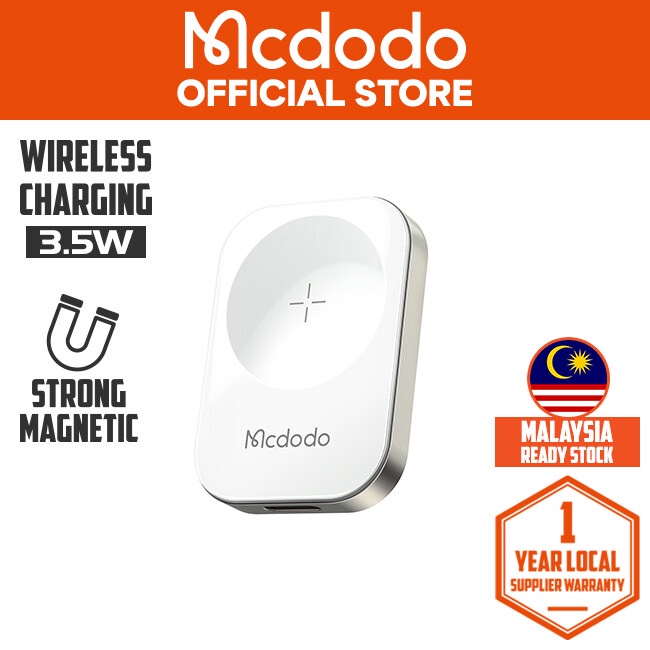 MCDODO CH206 Portable Wireless Charger For iOS Watch