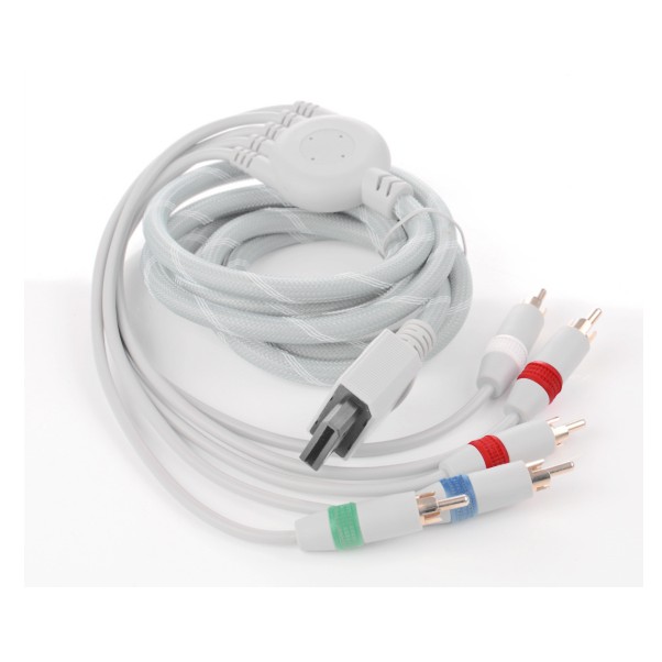 6 Feet Audio Video Ed Component Cable For Wii And Wii U White 1056 Shopee Malaysia