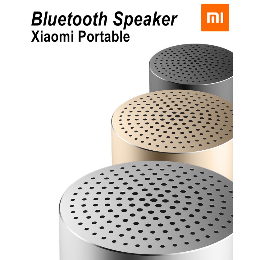 MI XMYX02YM ROUND CANNON MINI WIRELESS PORTABLE BLUETOOTH SPEAKER ...