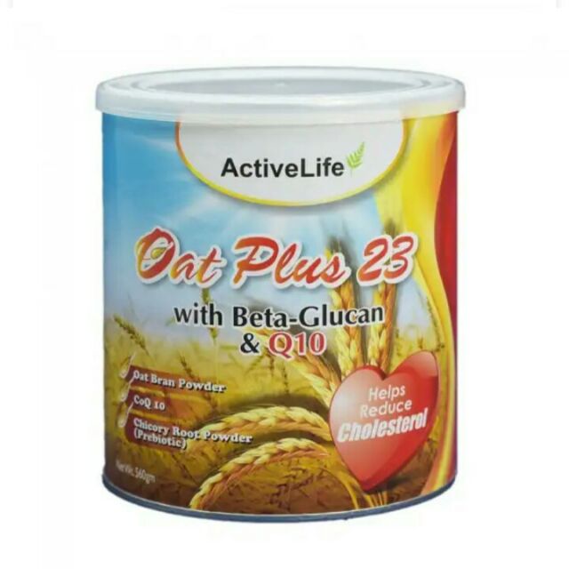 OAT PLUS 23 WITH BETAGLUCAN & Q10 560G Shopee Malaysia