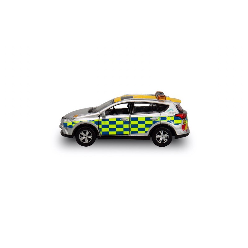 tiny toyota rav4 hong kong airport police car 1 64 landside patrol vehicle cars trucks vans lenka creations contemporary manufacture