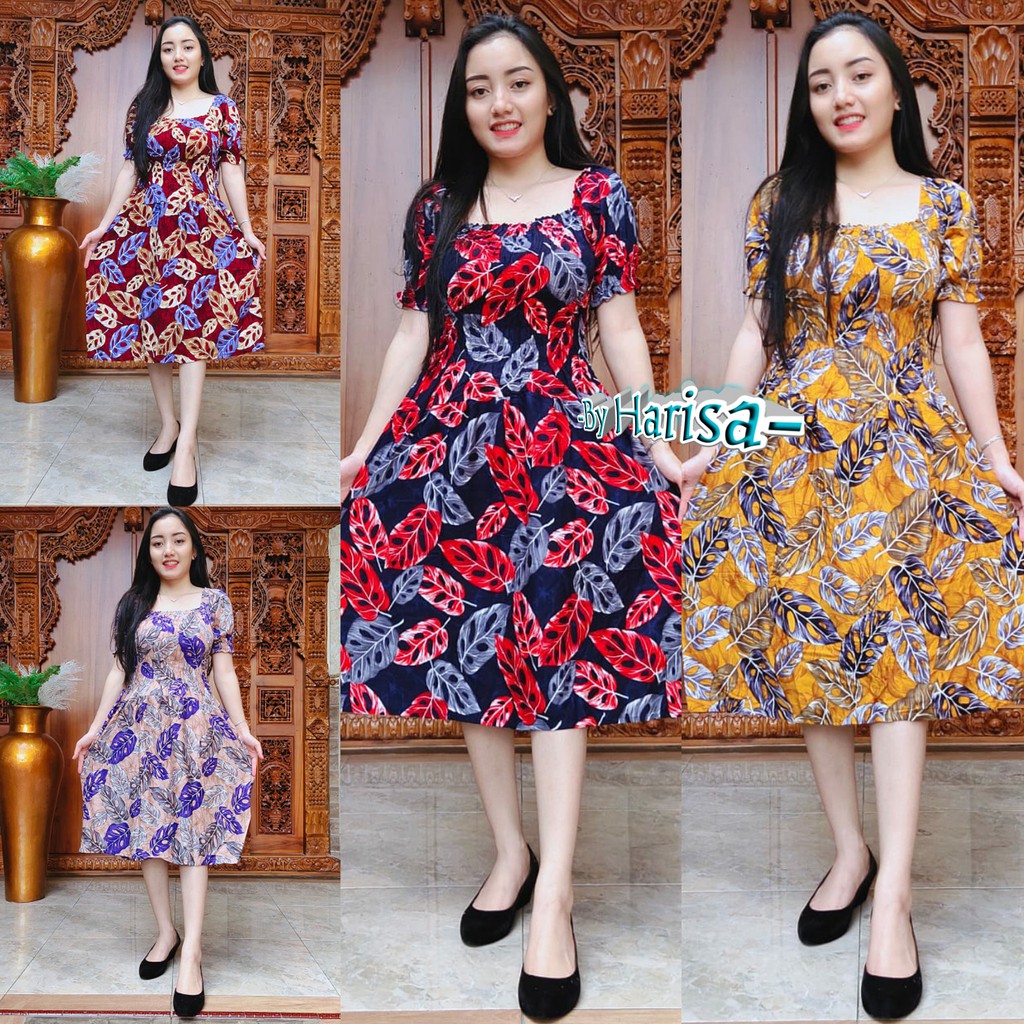 Sabrina Janda Bolong Rayon Super Dress