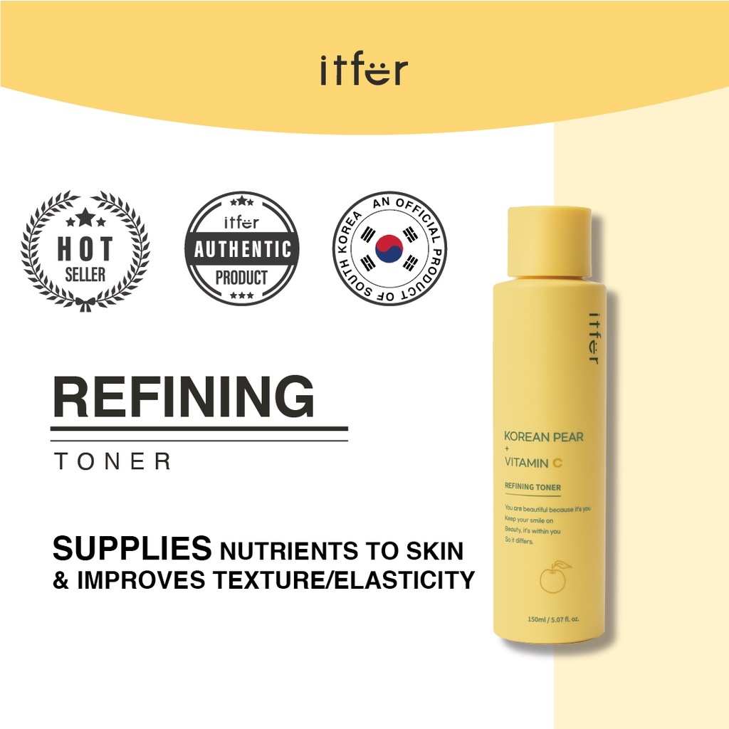 Itfer + Vitamin C Toner | Shopee Malaysia