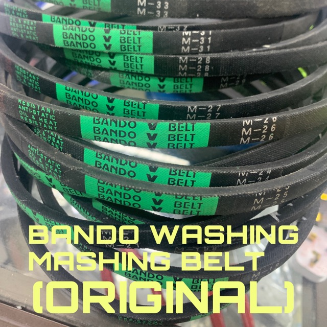 BANDO VBelt MSIZE WASHING MACHINE BELTING (ORIGINAL) Shopee Malaysia