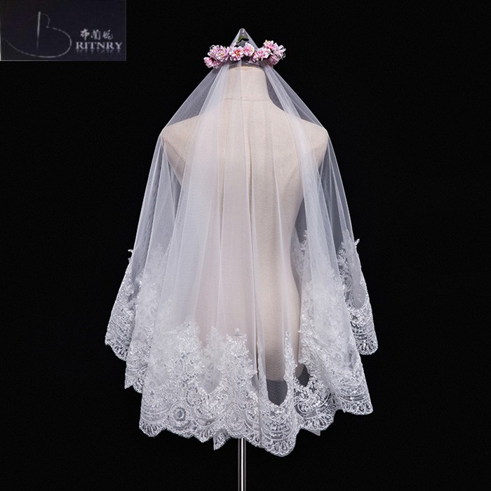 sheer bridal veil