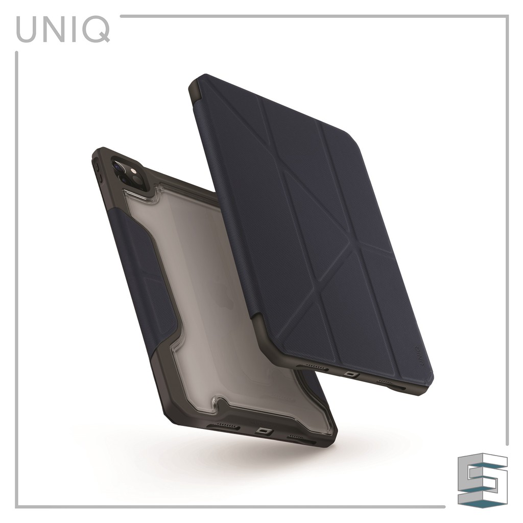 Uniq Trexa Case for iPad Pro 11 2021 Antimicrobial - Black/Blue/Red