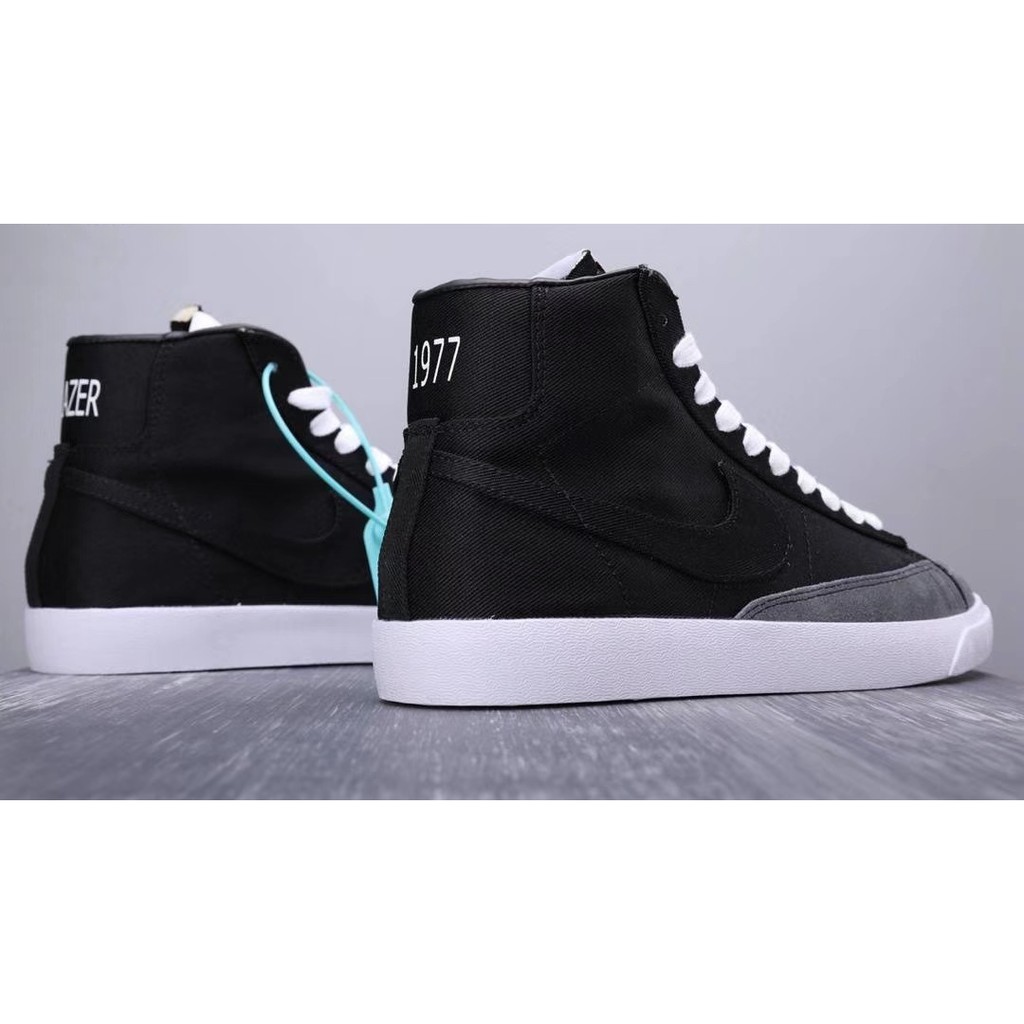 nike blazer black canvas