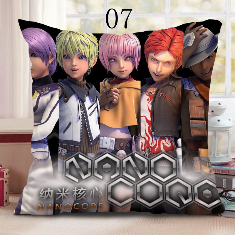 Nano Core Cosplay Pillowcase Pillow Inner Cushion Cover Home Sofa Two Sides Shopee Malaysia