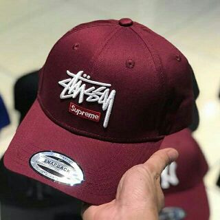 stussy supreme cap