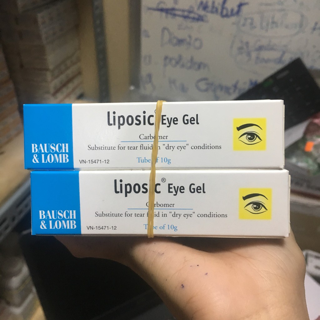 LIPOSIC EYE GEL SMALL GEL 10G Shopee Malaysia