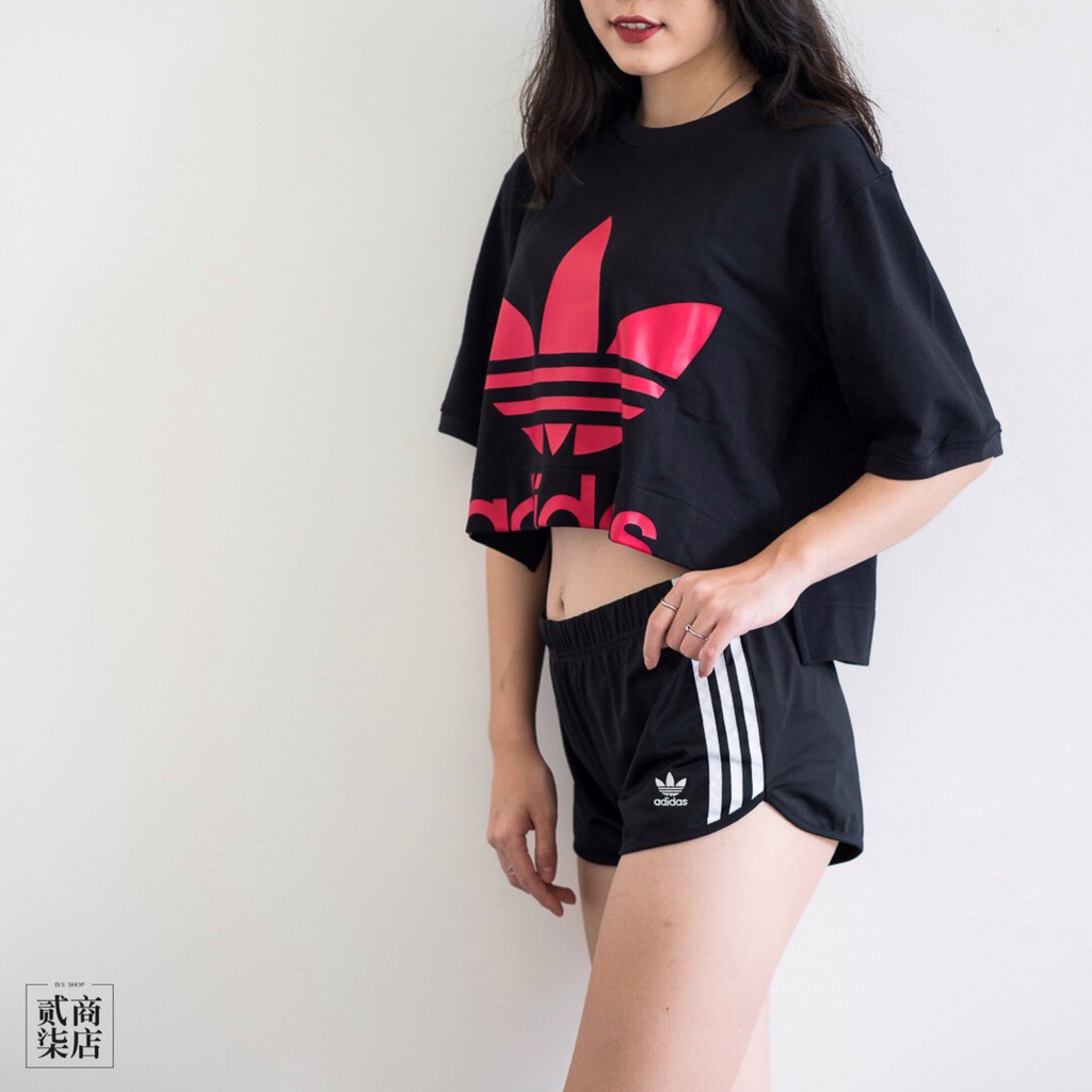 adidas off the shoulder sweatshirt