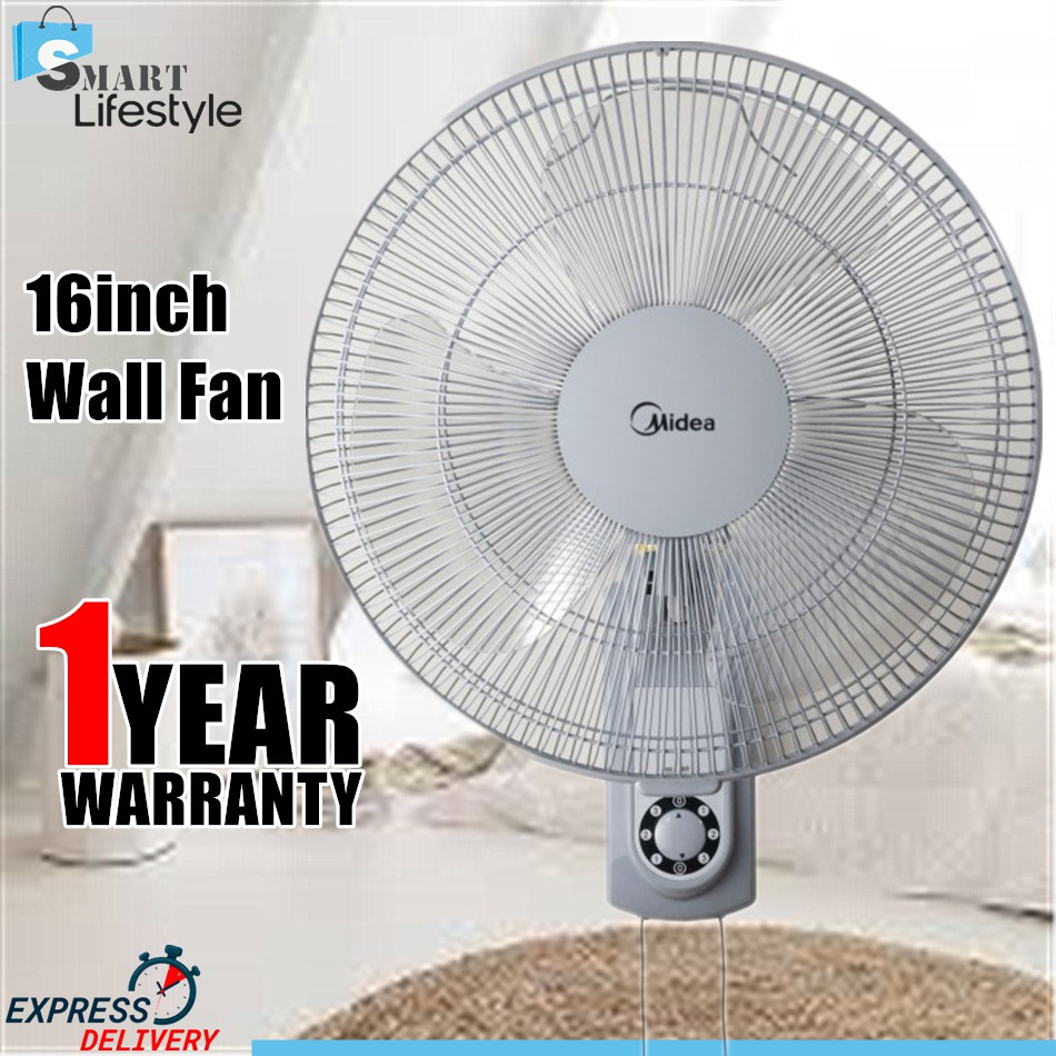 Midea 16 Wall Fan Mf 16fw6h Shopee Malaysia