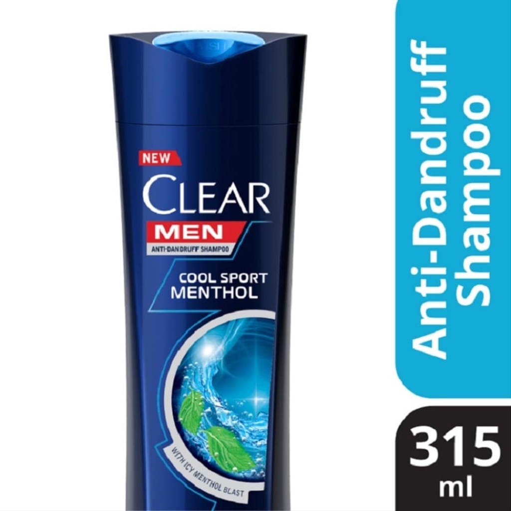 CLEAR MEN Cool Sport Menthol AntiDandruff Shampoo 315ml Shopee Malaysia