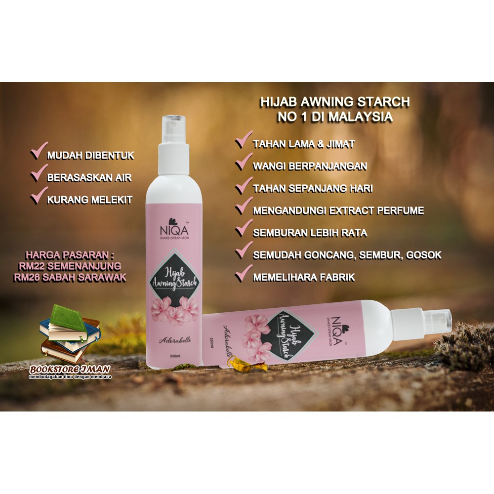 NIQA HIJAB AWNING STARCH