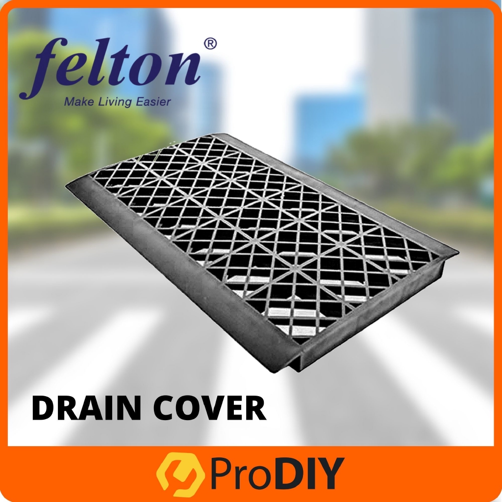 Felton FDR300 6 x 15 inch Drain Cover Penutup Longkang Outdoor Durable