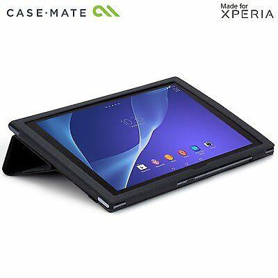 Case-Mate Folio Case with Stand (Screen Protector Included) for Sony Xperia Z2 Tablet (Black)