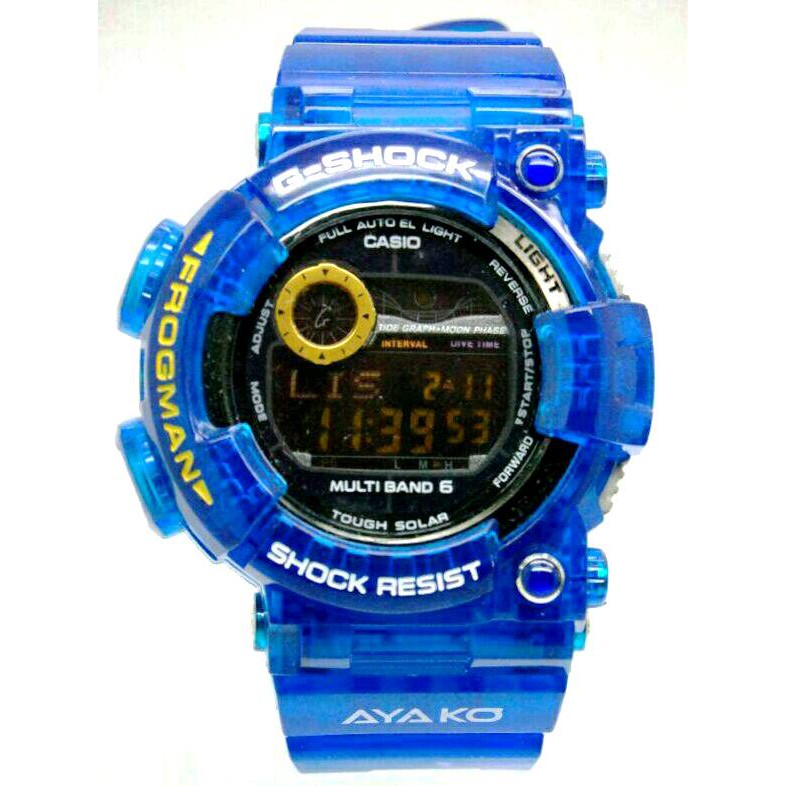 royal blue g shock watch