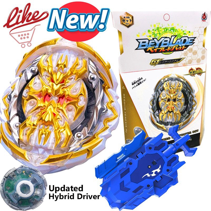 FLAME Hybrid Driver B-153 Regalia Genesis Beyblade Burst Set, Gyro with ...