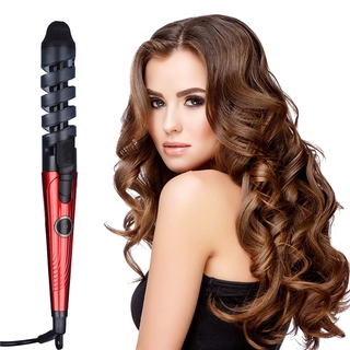 Curl Electric Ceramic Hair Curler Spiral Rollers Curling Iron Wand Salon  Styling Tools Rambut Non Damage | Shopee Malaysia