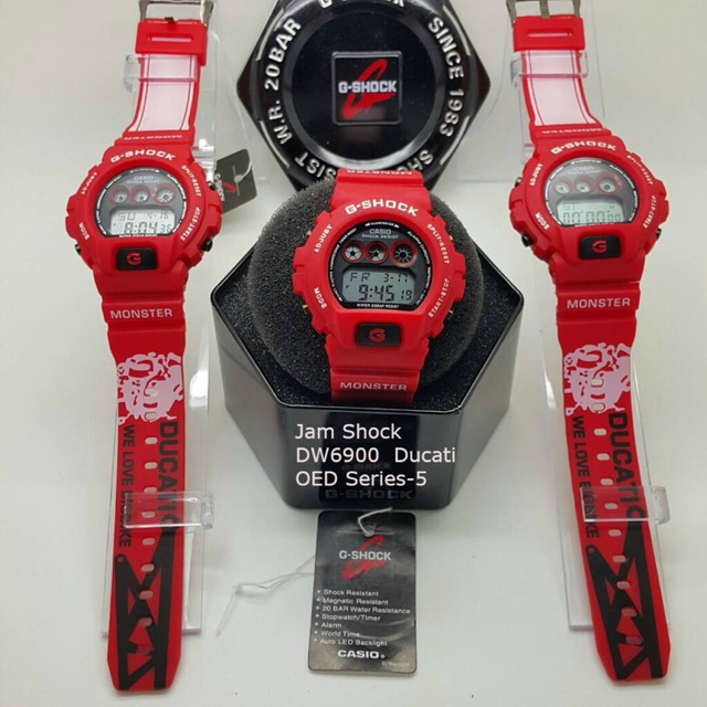 Jam G Shock Ducati 2024 www.hockeyplayer .ar