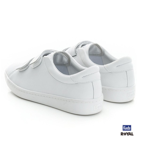 keds ace v leather white