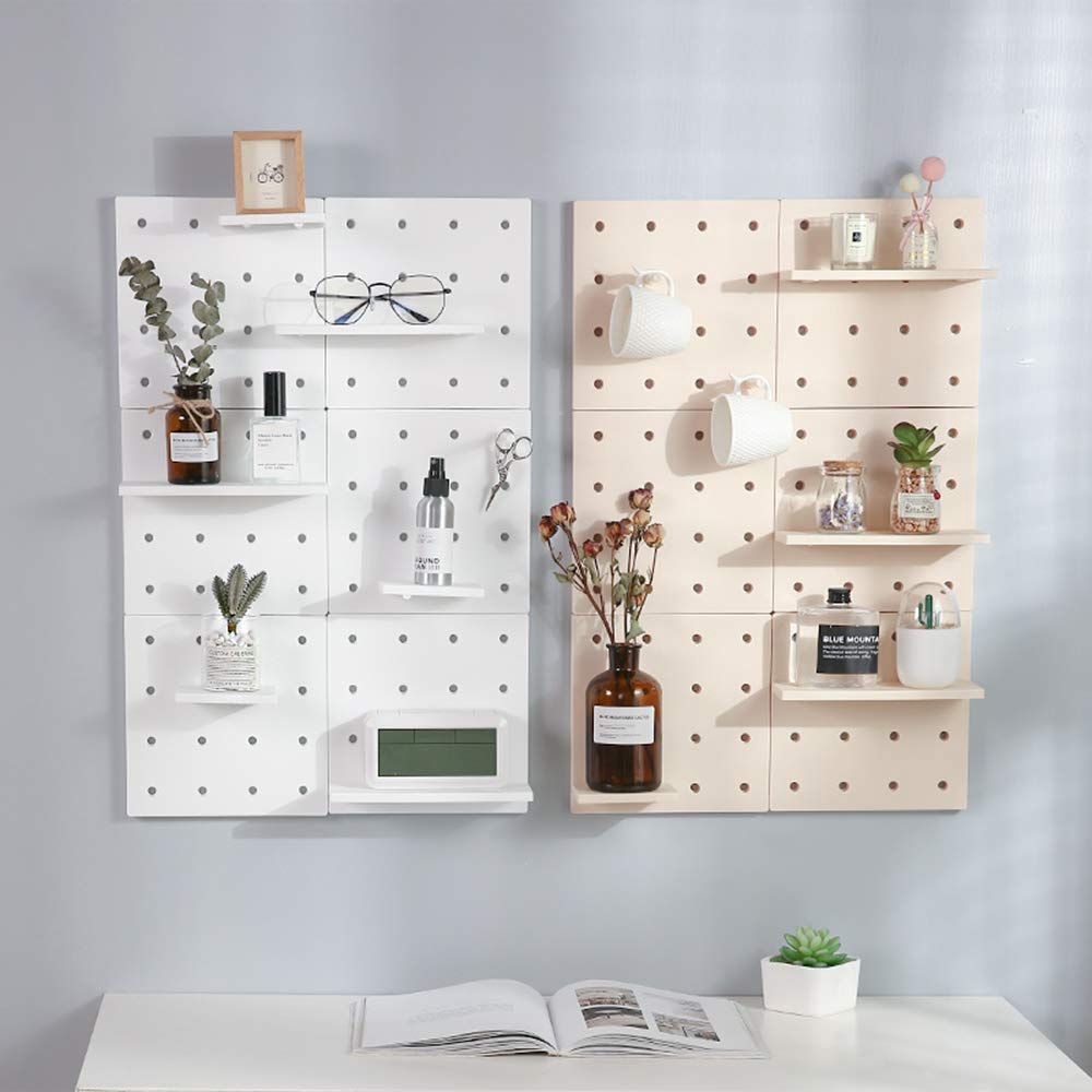 Rak Papan Gantung Hiasan Dinding Plastic Hole Wall Hanging Diy Pegboard Organizer Rack For Wall Shelves Shopee Malaysia