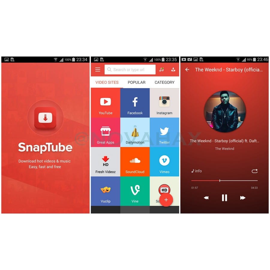 SnapTube Premium YouTube, Facebook, Instagram Download Video & Music