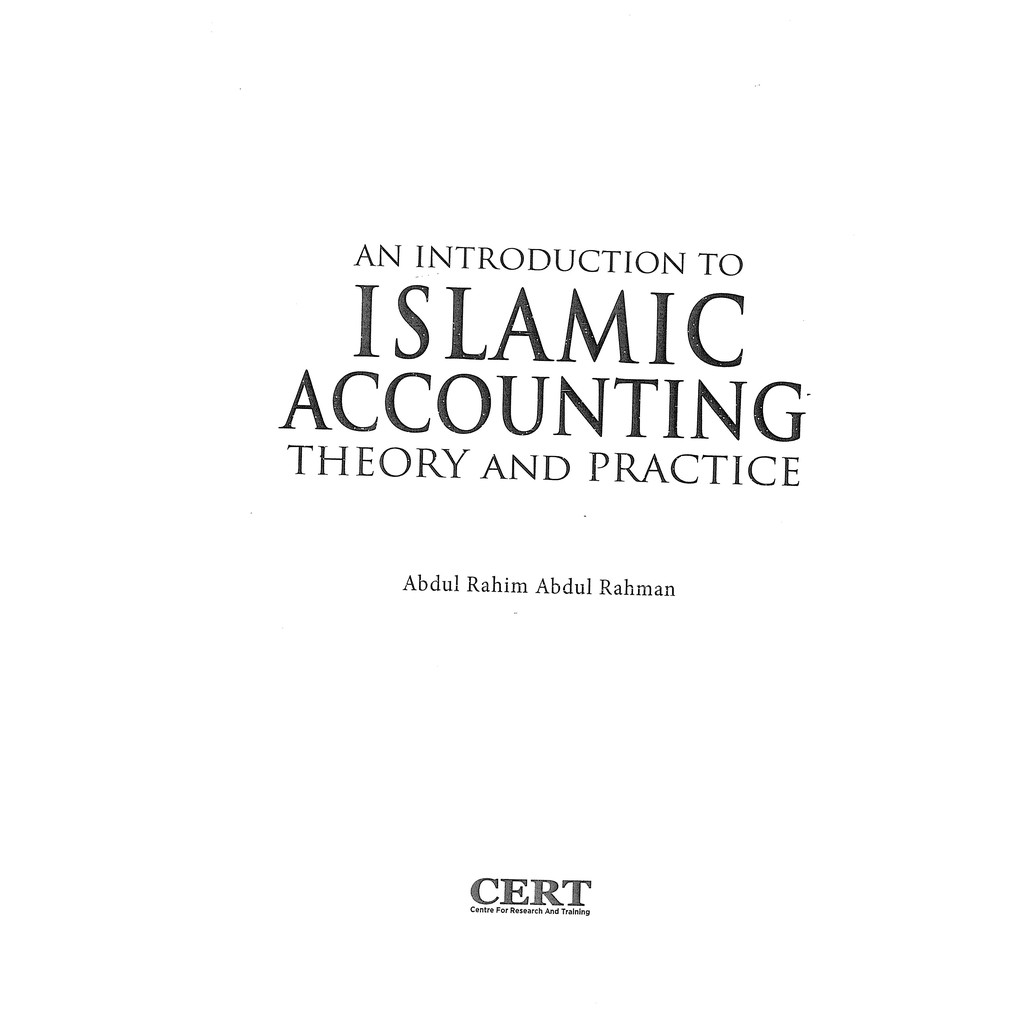 [BOOKS STORE]An Introduction to Islamic Accounting