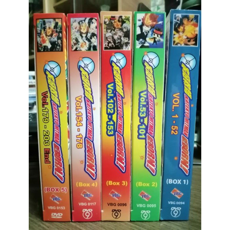 Anime Original DVD: Katekyo Hitman Reborn 家庭教师 Original DVD 5 Set | Malaysia