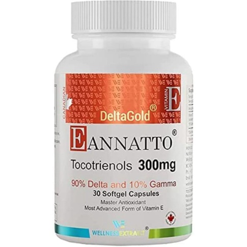 * E Annatto Tocotrienols Deltagold 300mg Vitamin E Tocotrienols Supplements 30 Softgel Capsules