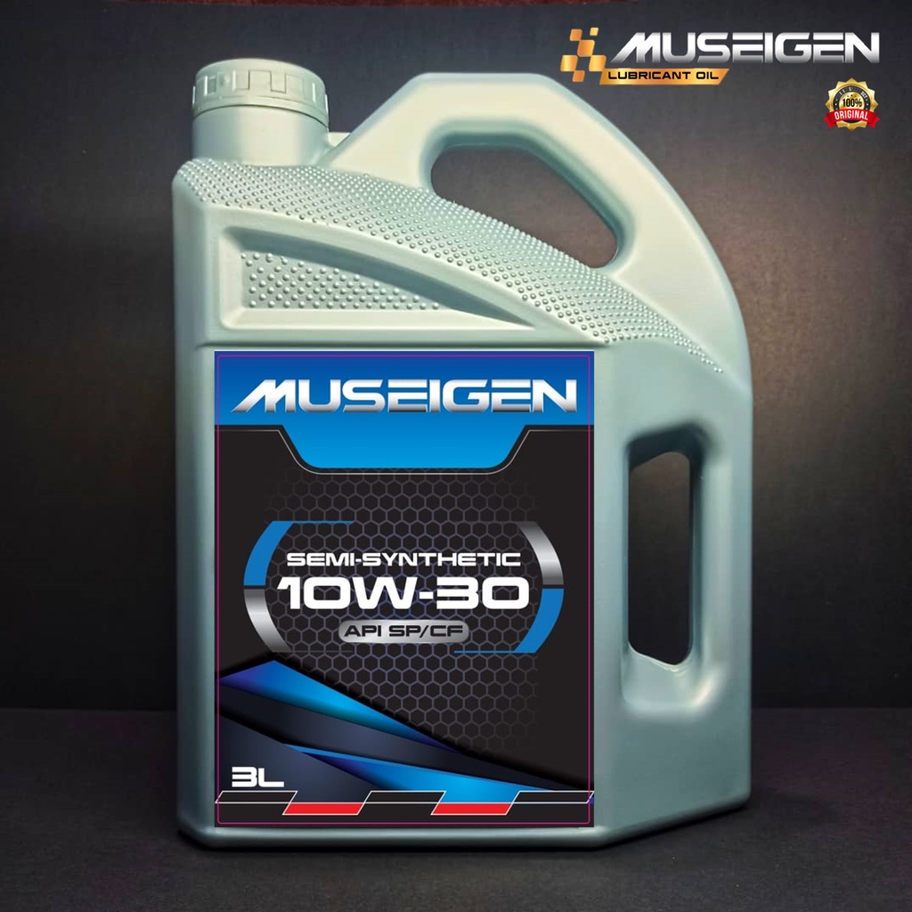 MUSEIGEN SEMI SYNTHETIC 10W30 CAR ENGINE OIL ( 3 LITRE ) Shopee Malaysia