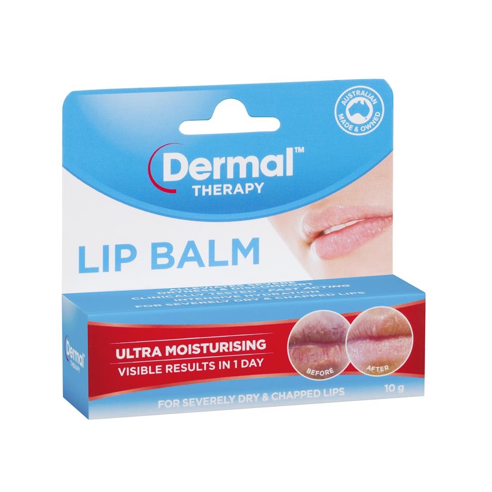 Dermal Lip Balm 10g for dry and chapped lips | Shopee Malaysia