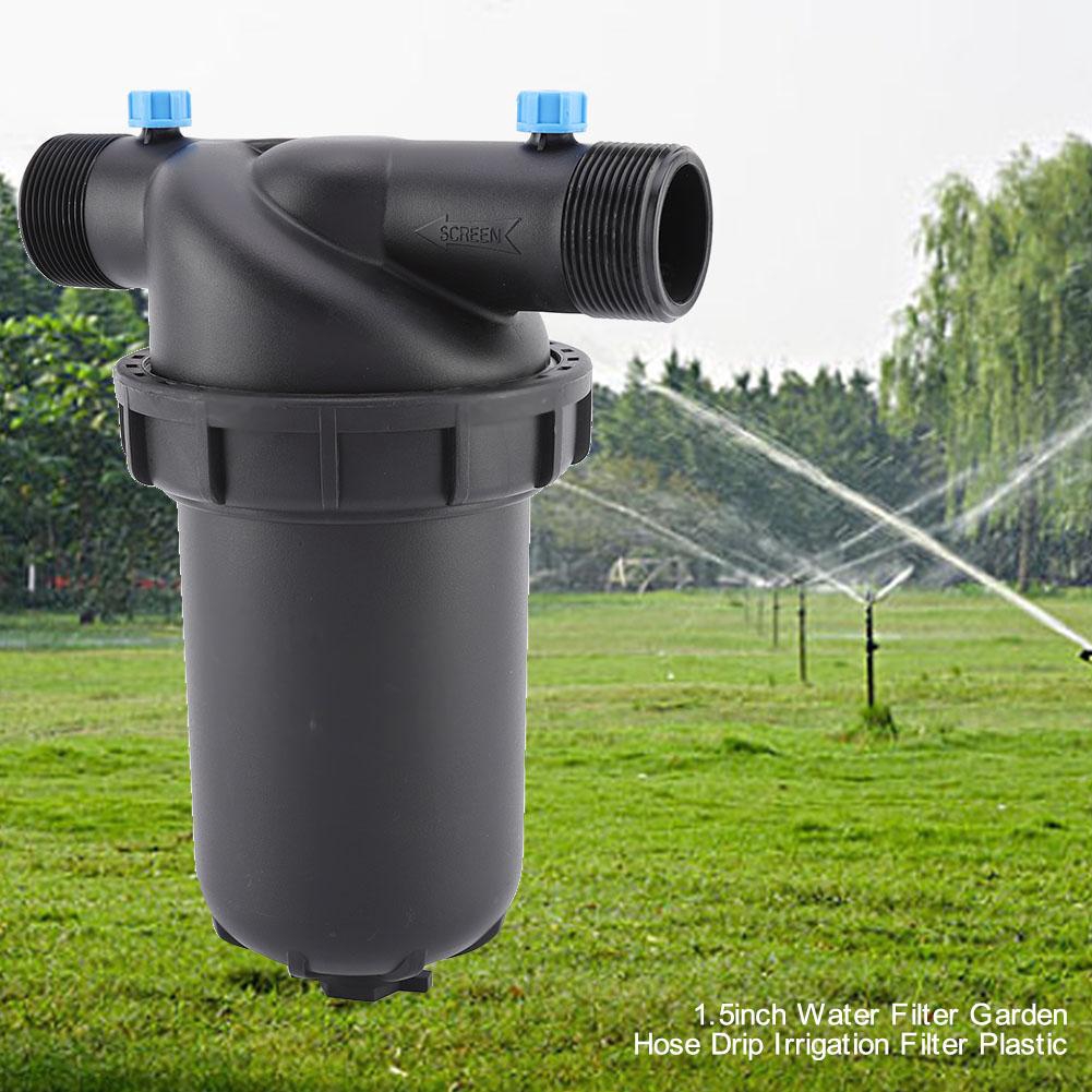 1 5inch Water Filter Garden Hose Drip Irrigation Filter Plastic