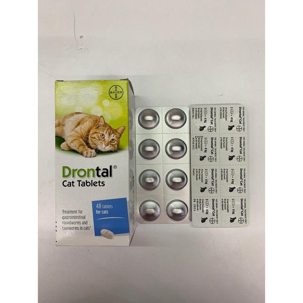 Buy Cat deworm ubat cacing kucing u0026 anjing - 1 Tab (Loose 