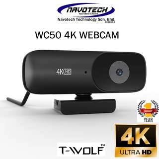T-WOLF WC50 4K / WC20 1080P / WC10 480P /  WC15 1080P Full HD Webcam PC Laptop USB Web Camera Video Conference Webcam
