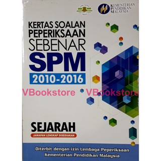 Ready Stock Kertas Soalan Peperiksaan Sebenar Mathematics Spm 2010 2016 Vbs Shopee Malaysia