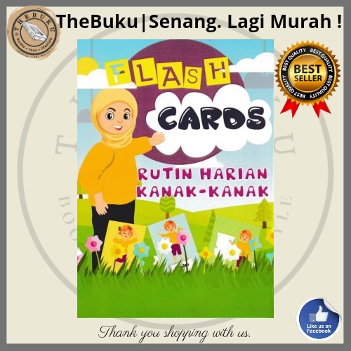 Flash Card-Rutin Harian Kanak-Kanak + FREE Ebook