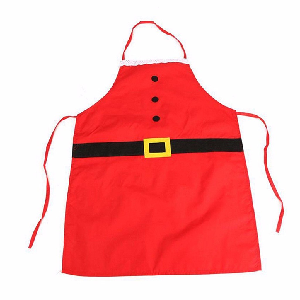 Cooks Gift Red Adults Christmas Novelty Cooking Apron