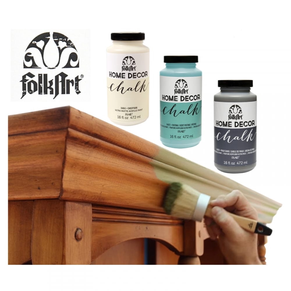 FolkArt Home Decor Chalk Paint, 16oz | Shopee Malaysia