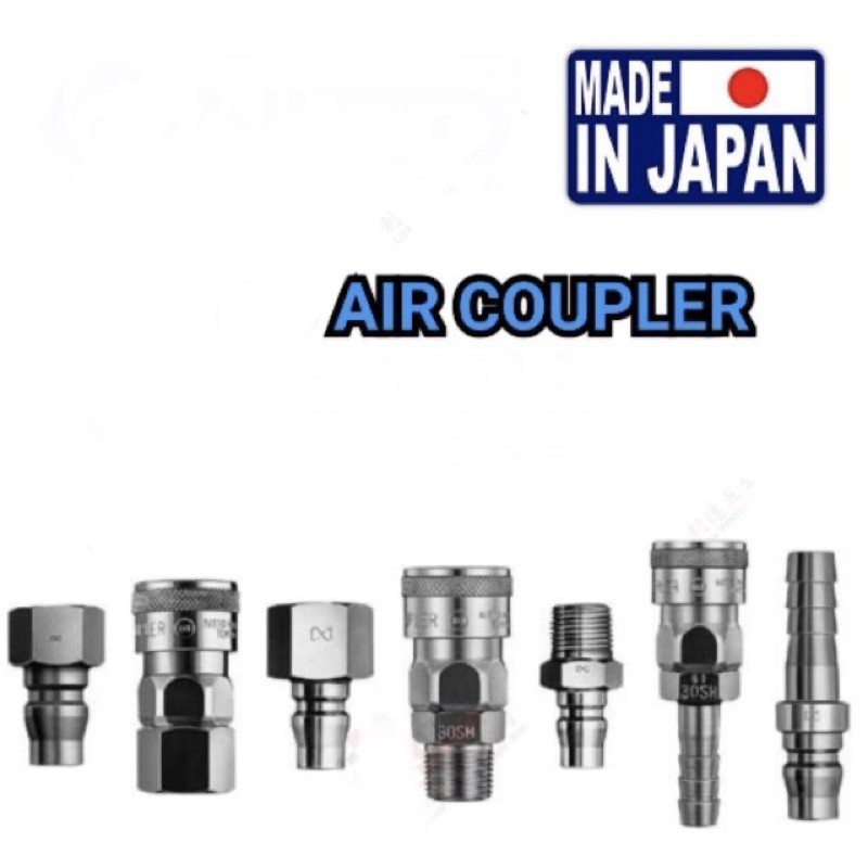 [100 ORIGINAL] COUPLER/COUPLING NKC(MADE IN JAPAN )Quick Release